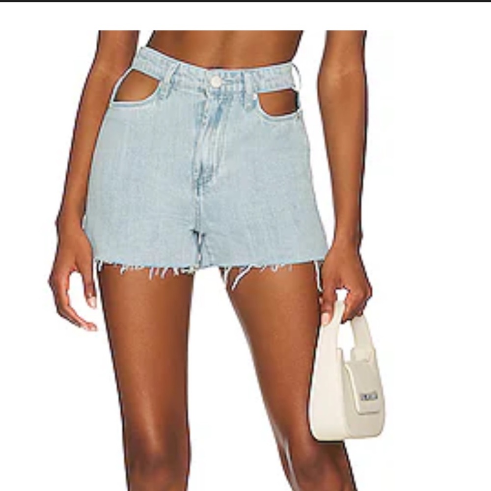 Blank NYC Women's Light Blue Jean Shorts